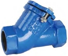 Обратный клапан шаровой резьбовой для канализации под давлением и других применений муфтовый DN25-080 PN16